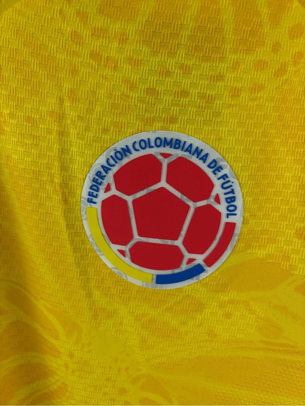 adidas Columbia 2026 Home Authentic Jersey Impact Yellow Size Large Brand New